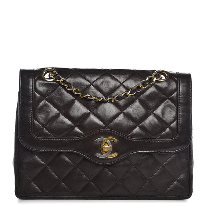 Chanel Lambskin Quilted Small Double Flap Brown 1 of 7