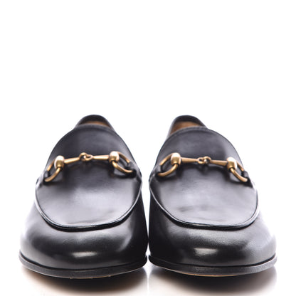 Gucci Calfskin Womens Jordaan Loafers 35.5 Black 2 of 8