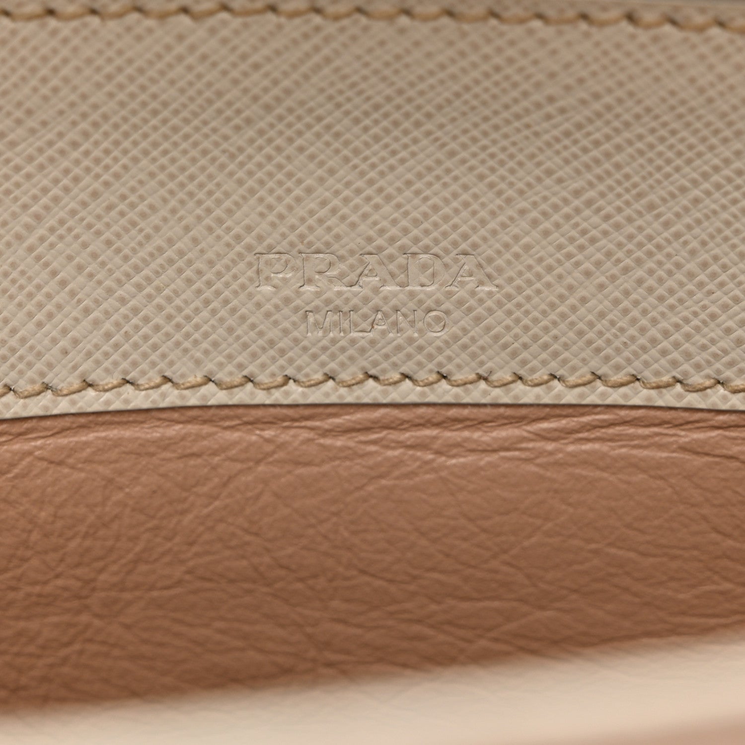 Prada Saffiano Lux Pattina Tote Talco 6 of 14