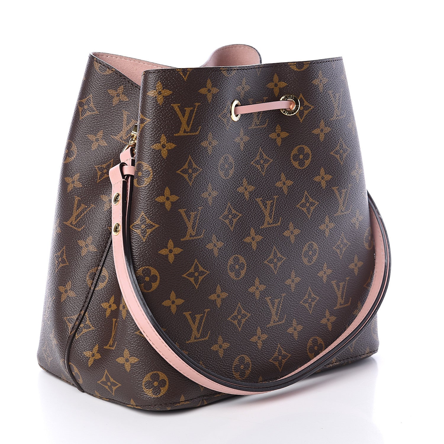 Louis Vuitton Monogram Neonoe MM Rose Poudre 2 of 7