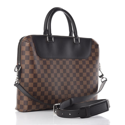 Louis Vuitton Damier Ebene Porte-Documents Jour NM Black 3 of 14
