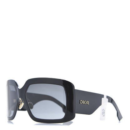 Christian Dior Acetate DiorSo Light 2 Shield Sunglasses Black 1 of 9