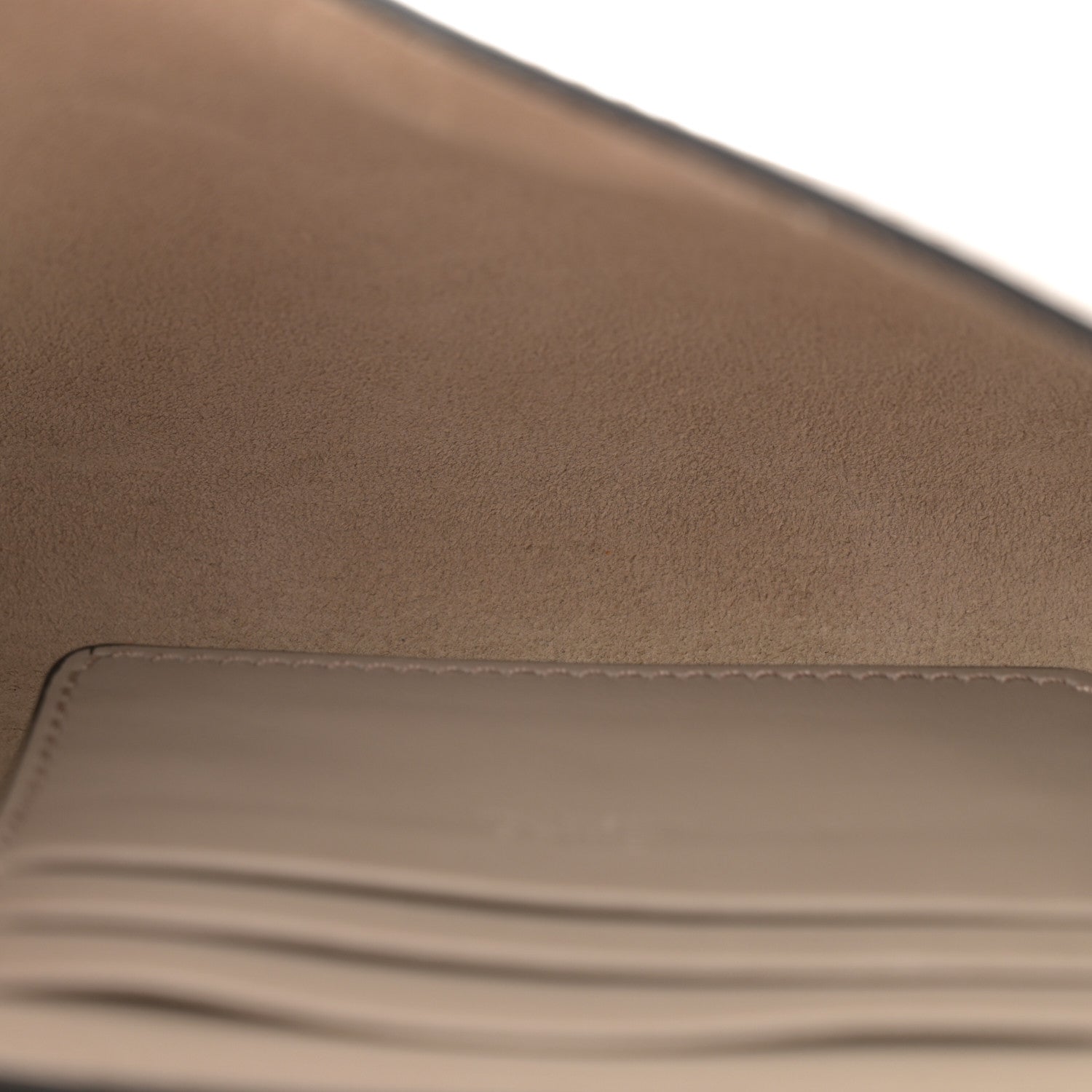 Chloe Suede Calfskin Mini Faye Shoulder Bag Motty Grey 5 of 11