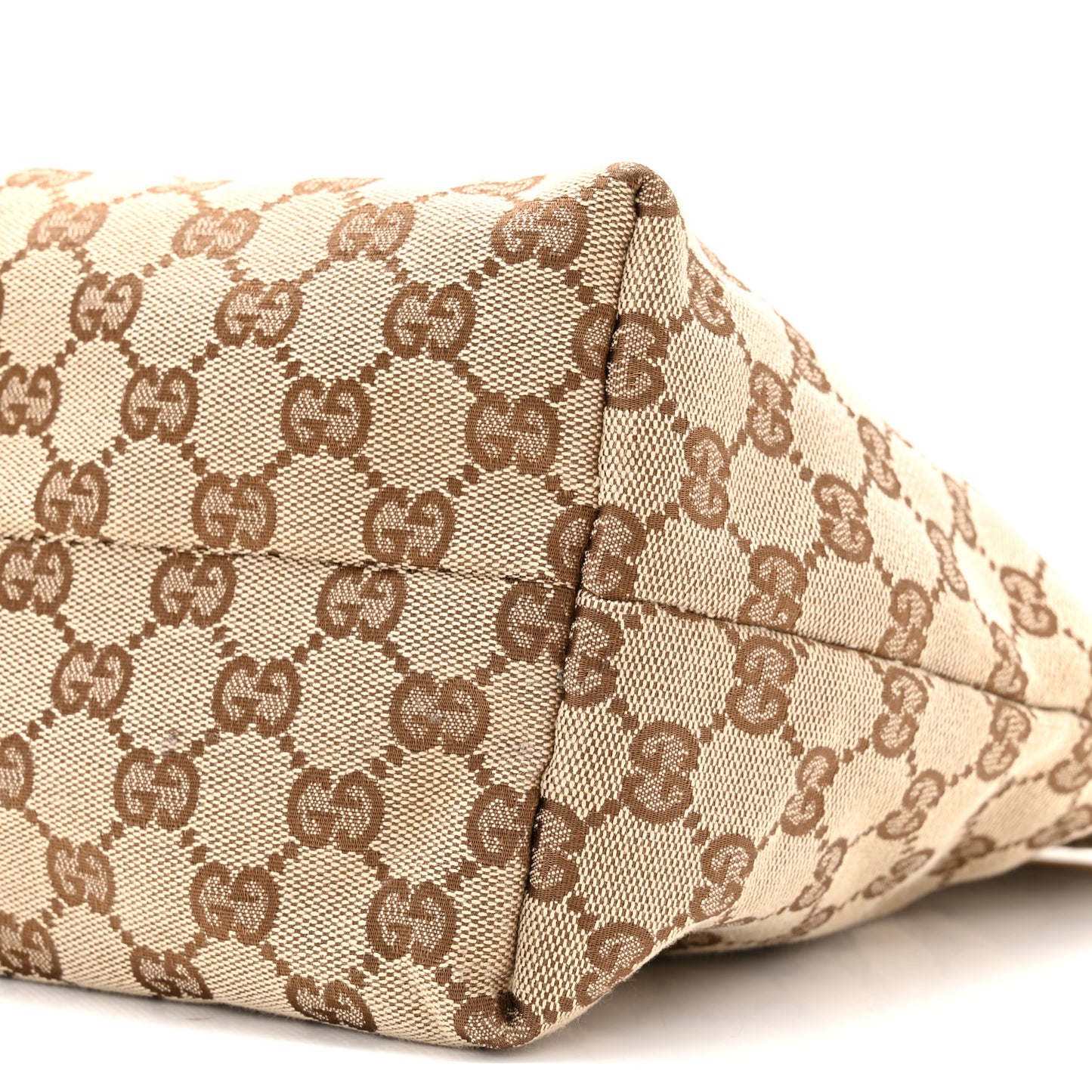 GG Supreme Monogram Oliver Pug Dog Tote Bag Yellow