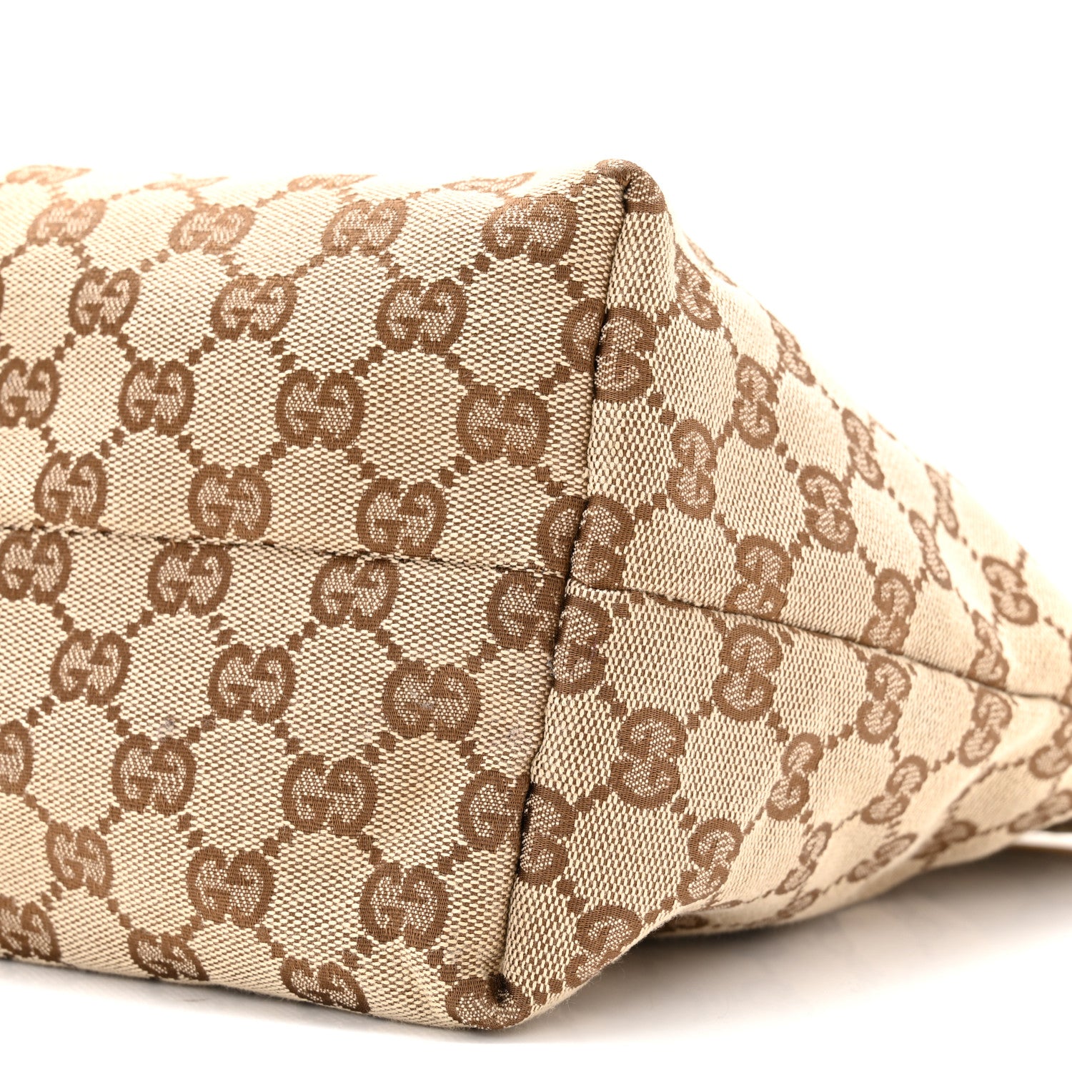Gucci GG Supreme Monogram Oliver Pug Dog Tote Bag Yellow 10 of 11