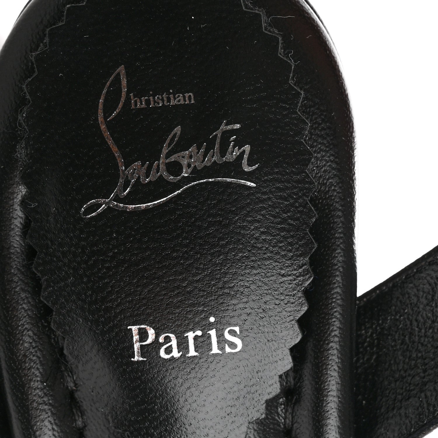 Christian Louboutin Nappa Miss Jane 55 Sandal Pumps 37 Black 7 of 7