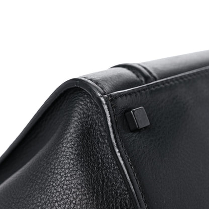 Celine Grained Calfskin Medium Phantom Luggage Black 10 of 16