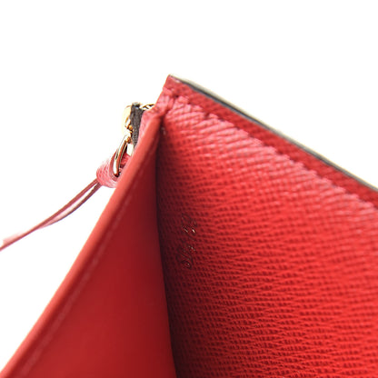 Louis Vuitton Damier Ebene Victorine Wallet Cherry 7 of 8