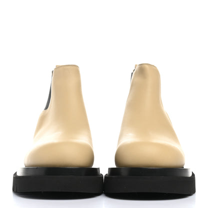 Bottega Veneta Calfskin The Lug Chelsea 55mm Cropped Boots 39 Cane Sugar 2 of 8