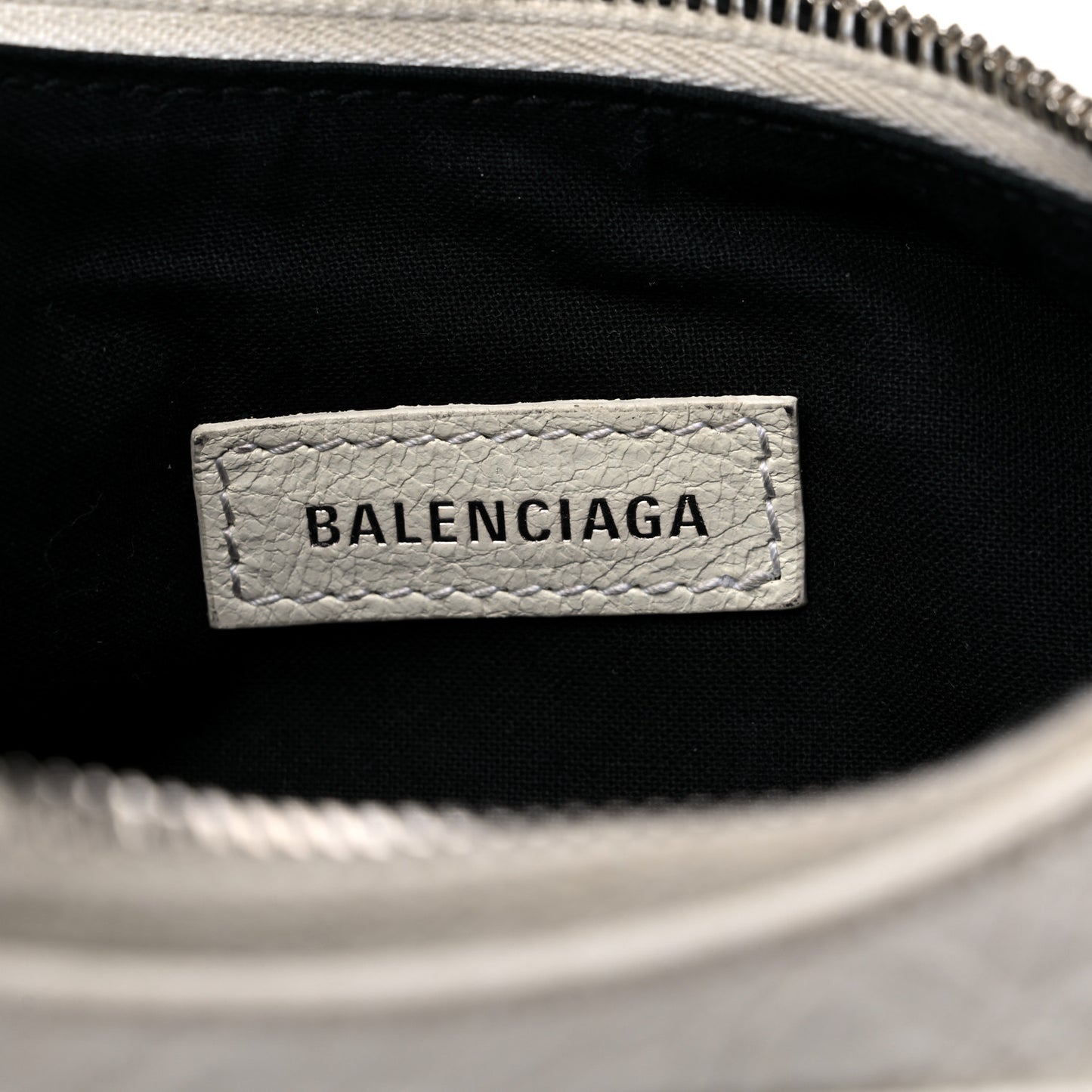 Agneau Arena Le Cagole Shoulder Bag XS Optic White