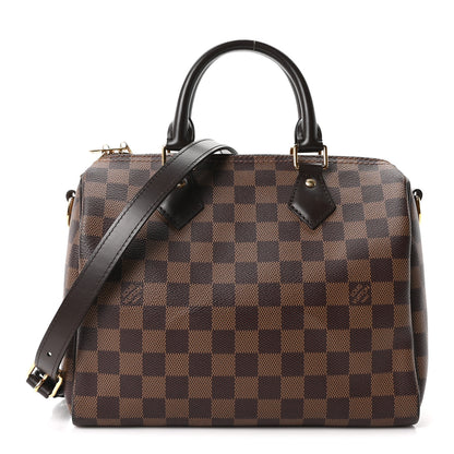 Louis Vuitton Damier Ebene Speedy Bandouliere 25 1 of 10