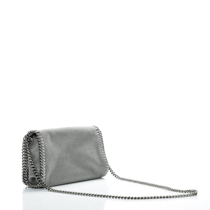 Stella McCartney Shaggy Deer Falabella Crossbody Bag Light Grey 3 of 7