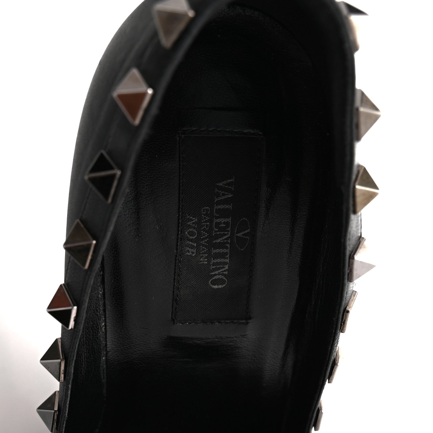 Valentino Garavani Nappa Rockstud 100mm Pumps 36.5 Black 8 of 10
