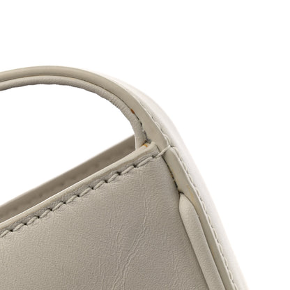Saint Laurent Smooth Calfskin Le 5 A 7 Hobo Blanc Vintage 14 of 15