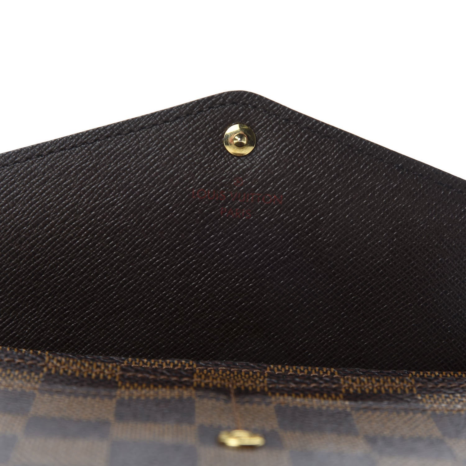Louis Vuitton Damier Ebene Sarah Wallet NM 6 of 8