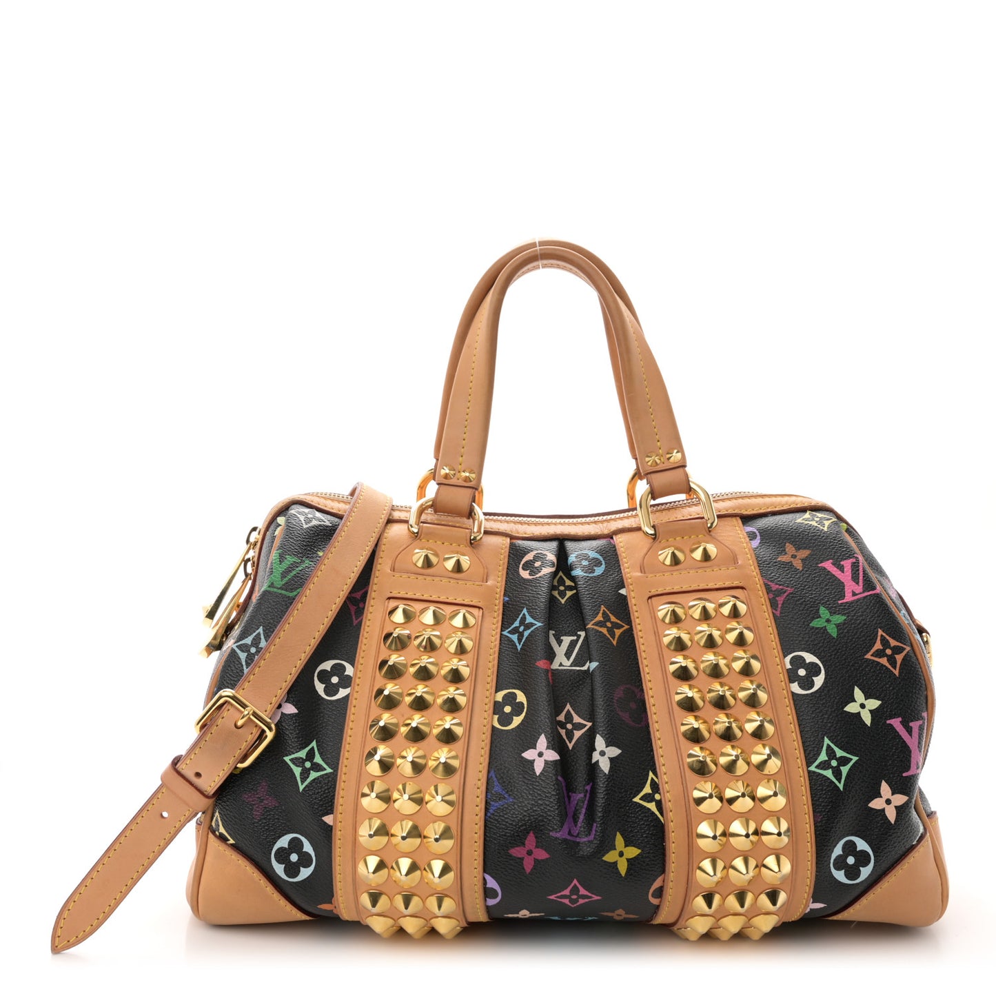 Monogram Multicolor Courtney MM Black