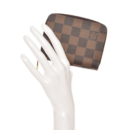 Louis Vuitton Damier Ebene Zippy Coin Purse 2 of 7