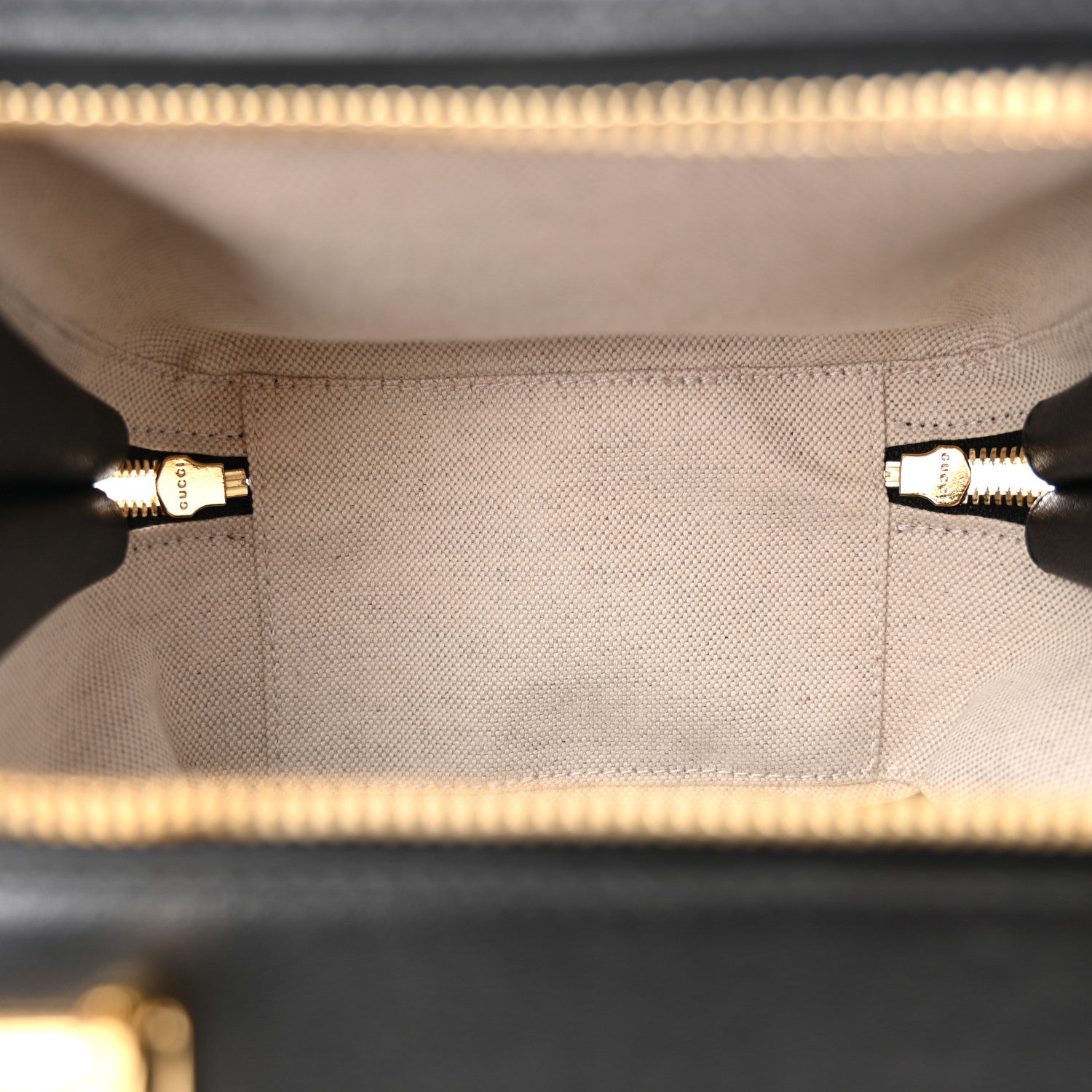 Gucci Sakai Be Green Calfskin Diagonal Stitched Blondie Top Handle Bag Black 5 of 11