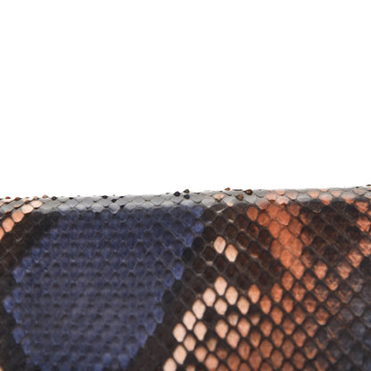 Gucci Python Soho Zip Around Wallet Blue Sienna 11 of 14