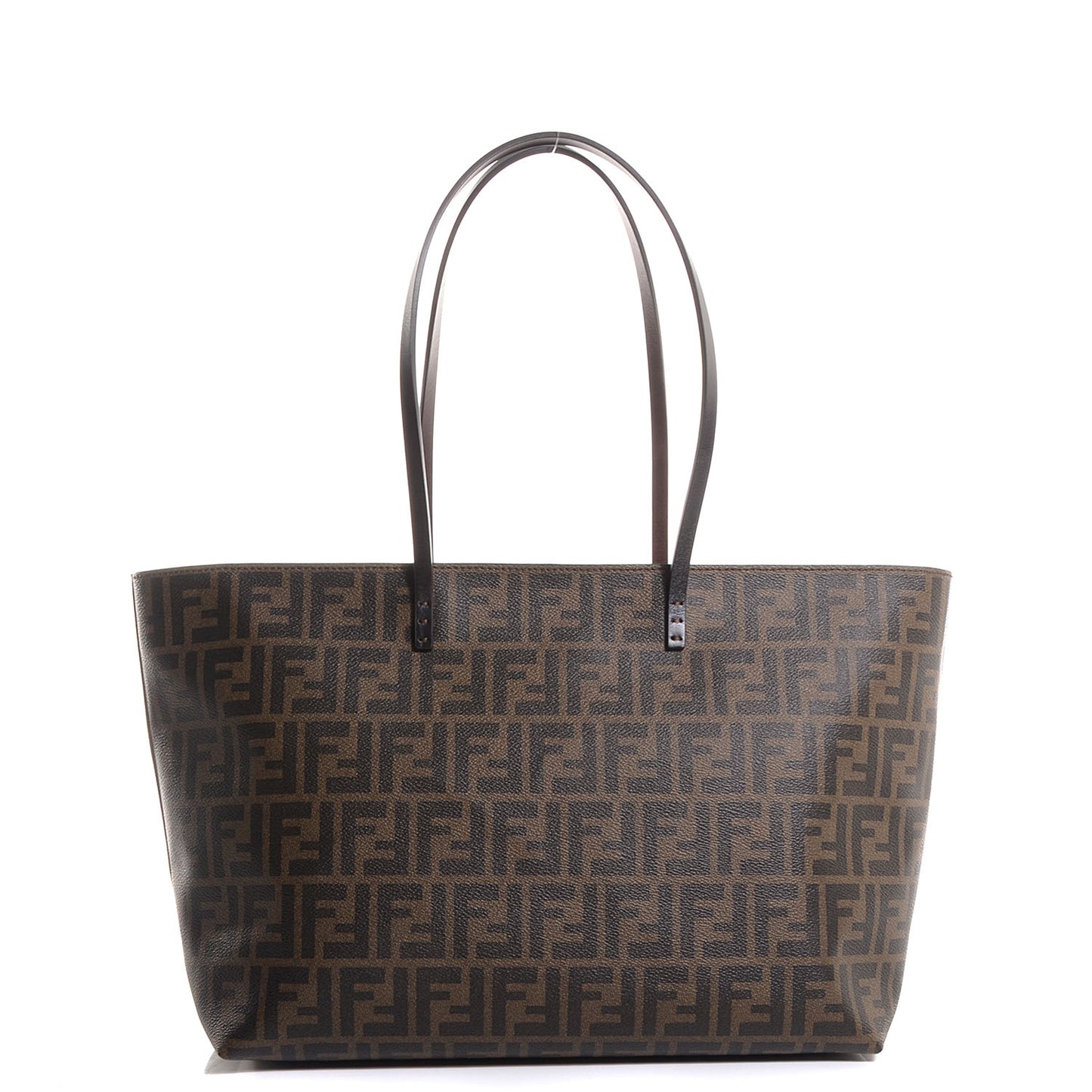 Zucca Spalmati Small Roll Tote Tobacco Moro