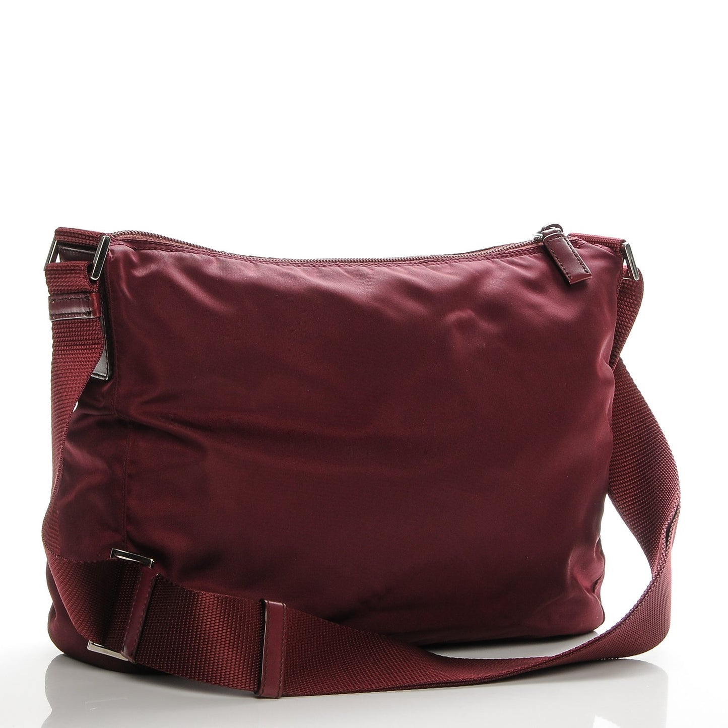 Nylon Vela Flat Messenger Bag Ametista