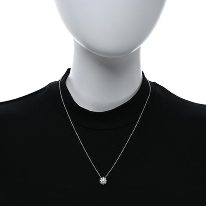 Roberto Coin 18K White Gold Diamond Pendant Necklace 2 of 4