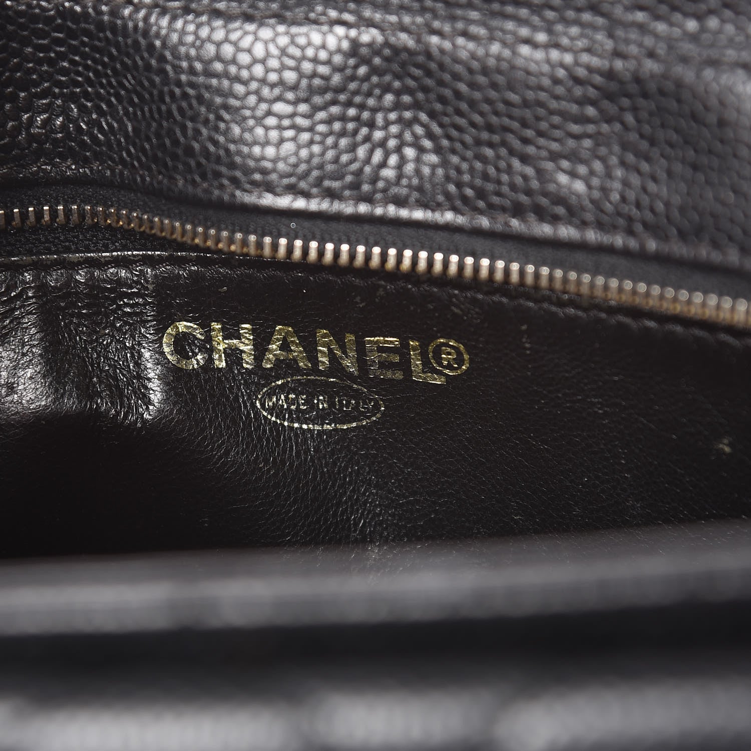 Chanel Caviar Quilted Flap Shoulder Bag Black 6 of 15