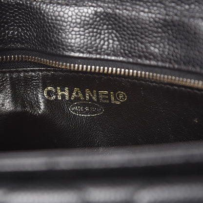 Chanel Caviar Quilted Flap Shoulder Bag Black 6 of 15
