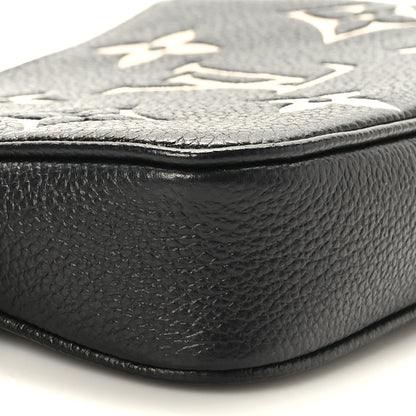 Louis Vuitton Empreinte Monogram Giant Mini Pochette Accessories Black 7 of 9