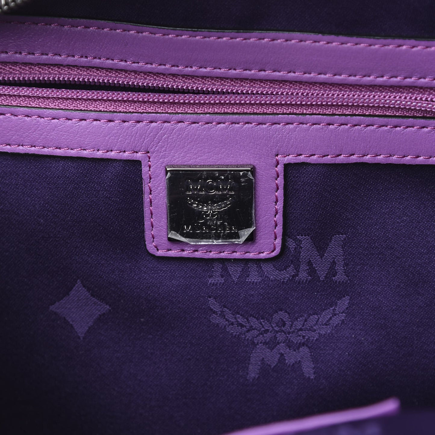 Visetos Studded Medium Stark Backpack Purple