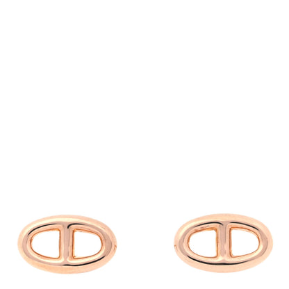 Hermes 18K Rose Gold TPM Farandole Stud Earrings 1 of 4