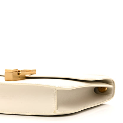 Saint Laurent Smooth Calfskin Carre Satchel Crema Soft 10 of 10