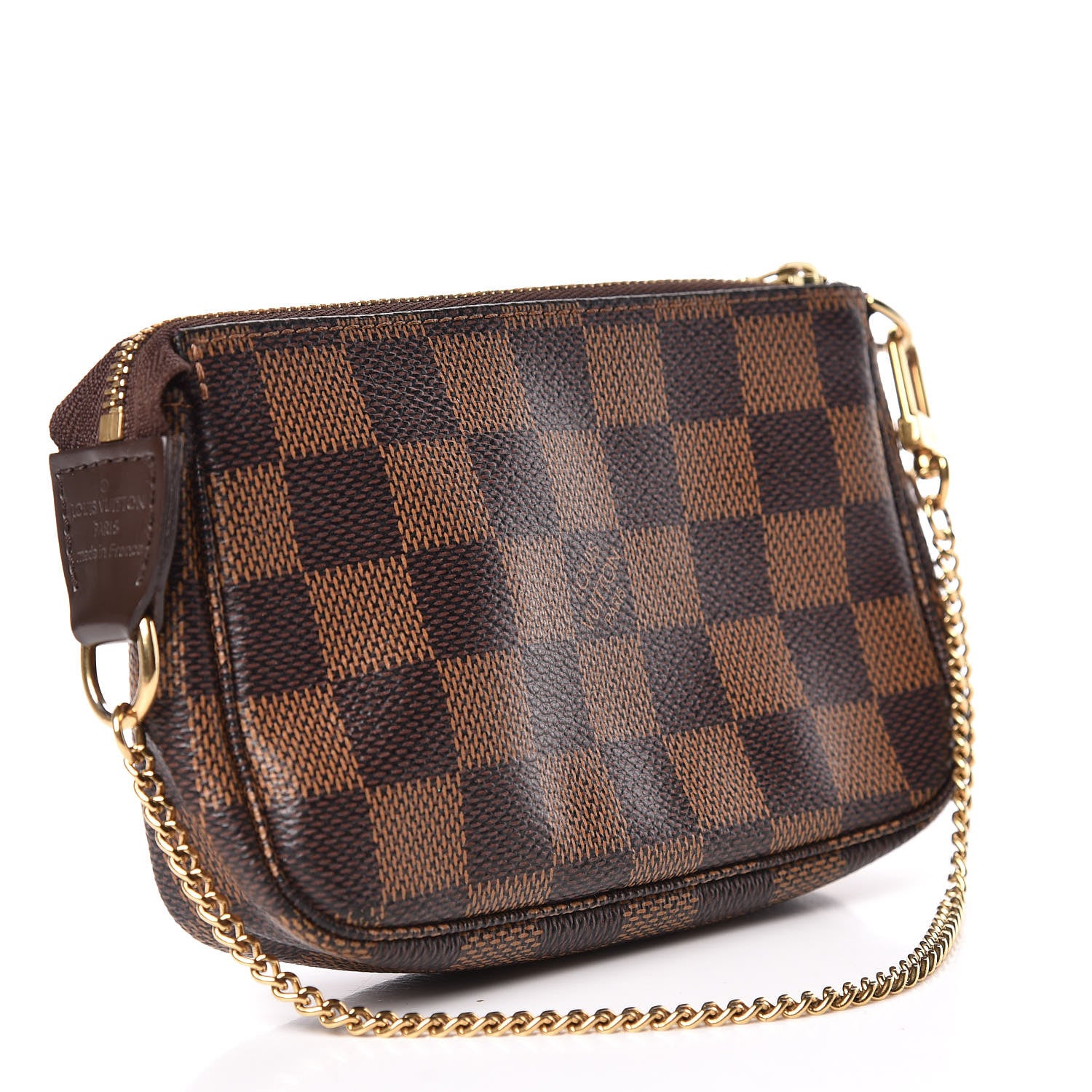 Louis Vuitton Damier Ebene Mini Pochette Accessories 3 of 8