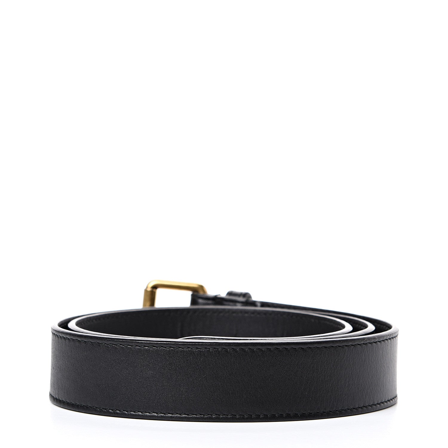 Gucci Calfskin Belt 85 34 Black 2 of 5