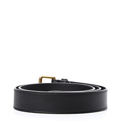 Gucci Calfskin Belt 85 34 Black 2 of 5