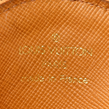 Louis Vuitton Mini Lin Round Coin Purse Beige 6 of 9