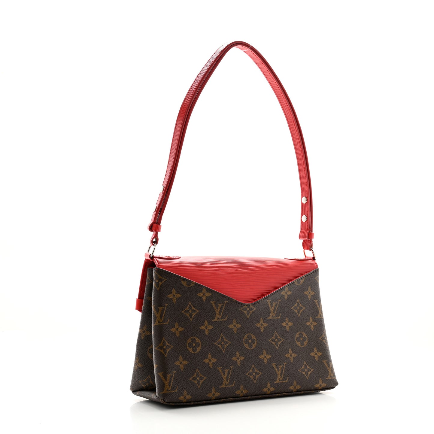 Monogram Epi Saint Michel Coquelicot