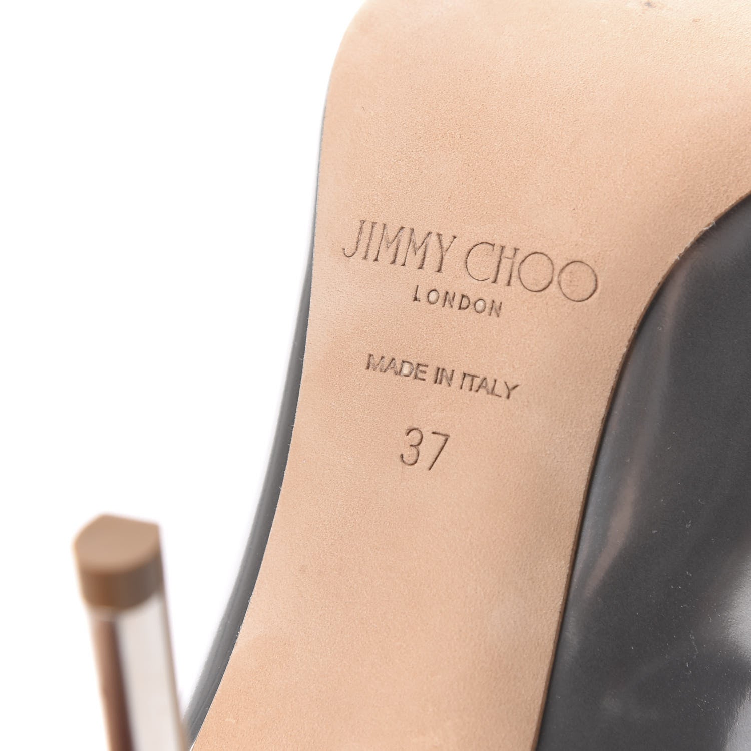 Jimmy Choo Metallic Mirror Calfskin Romy 85 Pumps 37 Silver 7 of 8