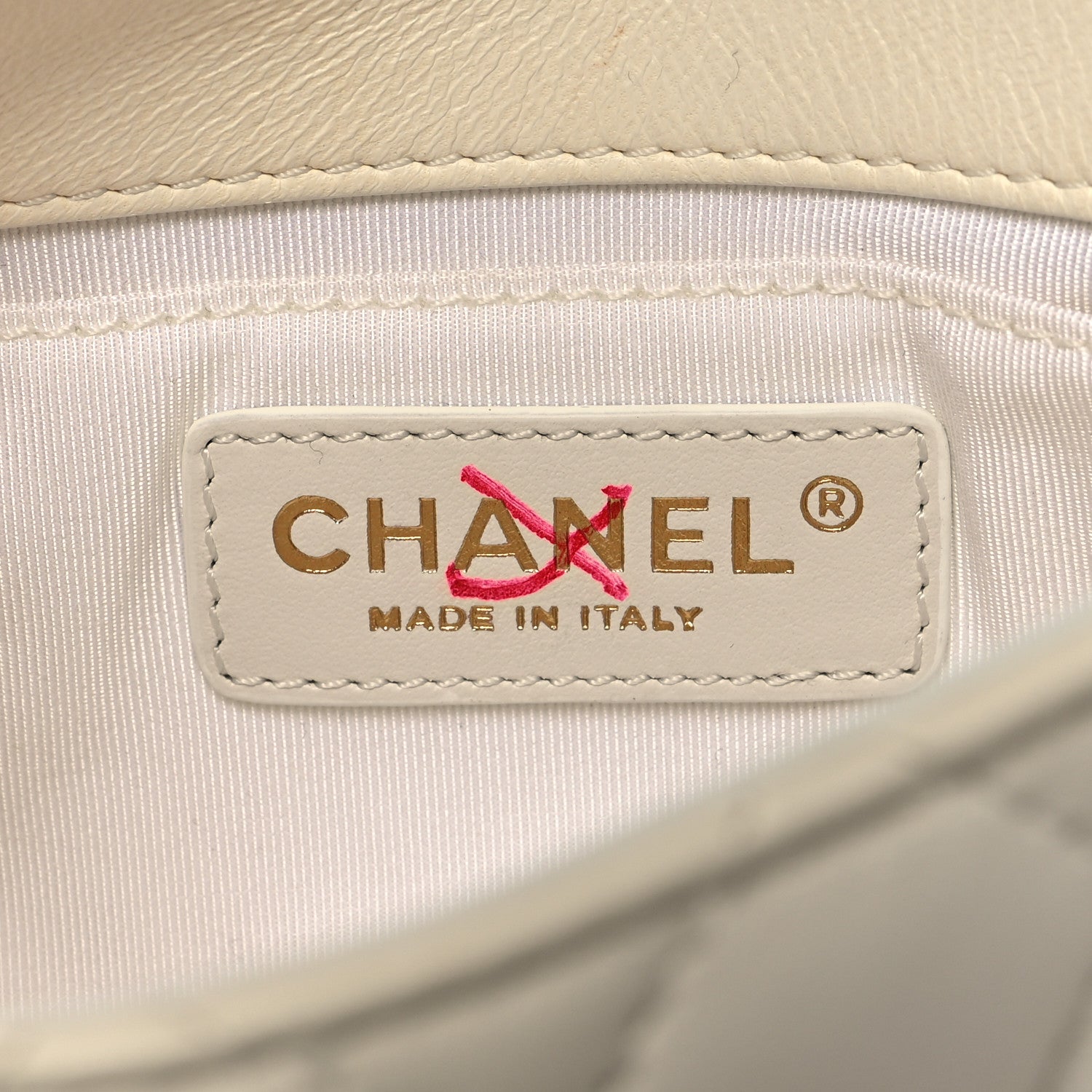 Chanel Lambskin Quilted Side Packs White 6 of 16