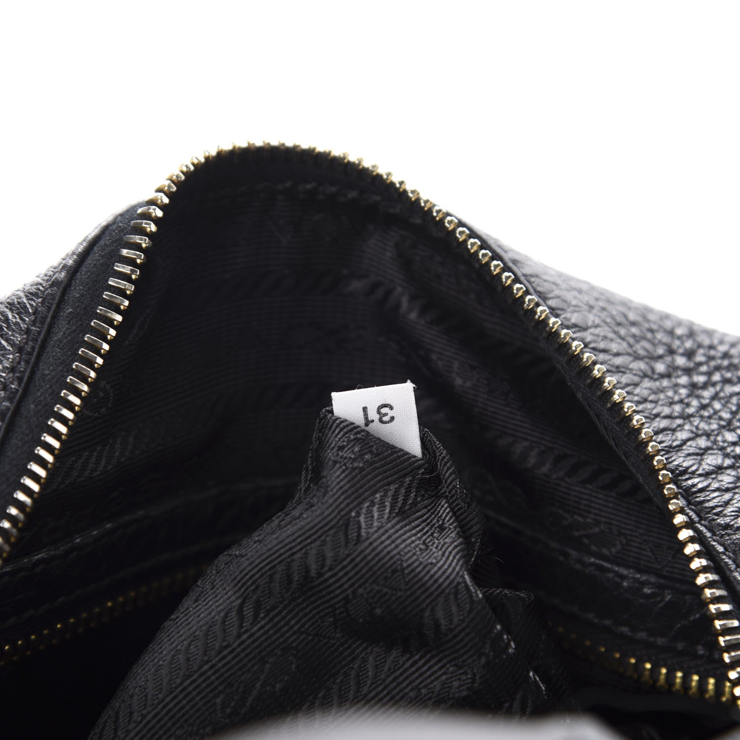 Prada Vitello Daino Hobo Black 12 of 13