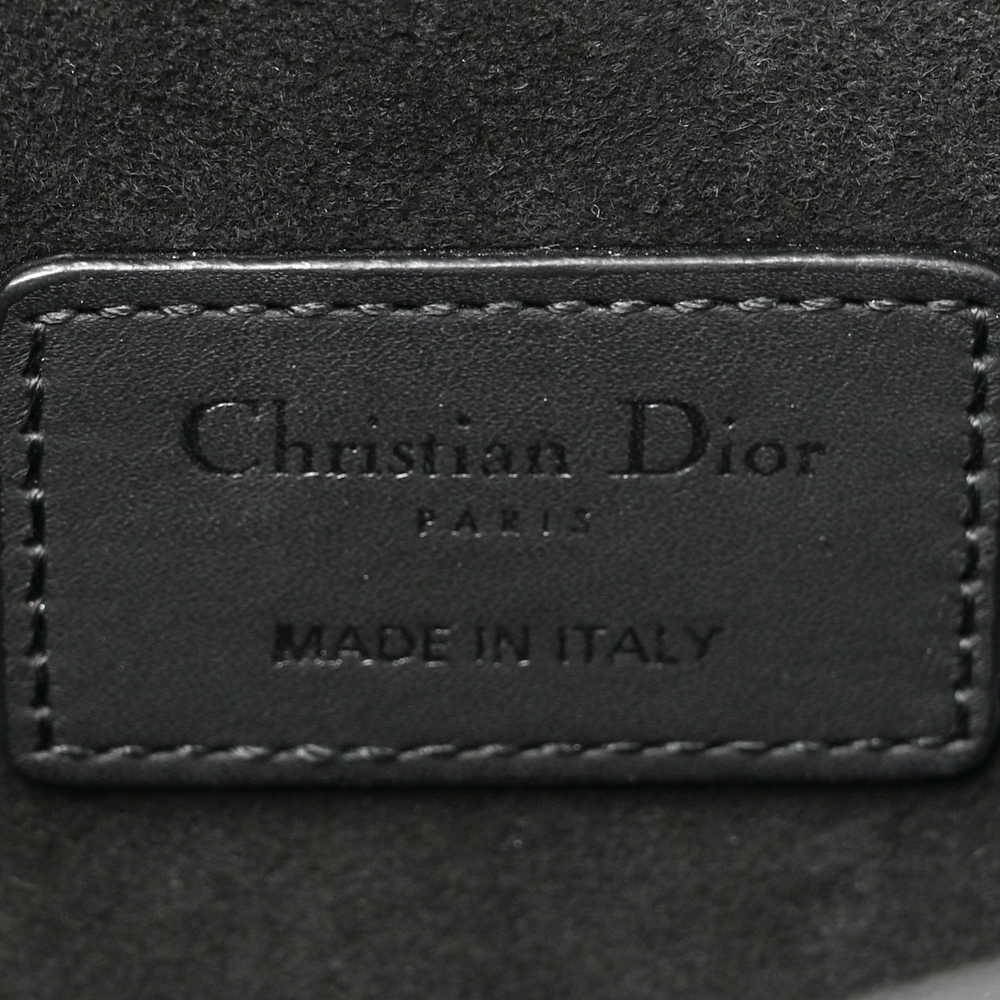 Ultra Matte Calfskin Cannage Medium Lady D-Joy Black