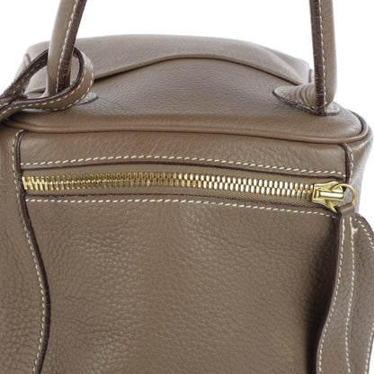 Hermes Taurillon Clemence Lindy 30 Etoupe 9 of 15