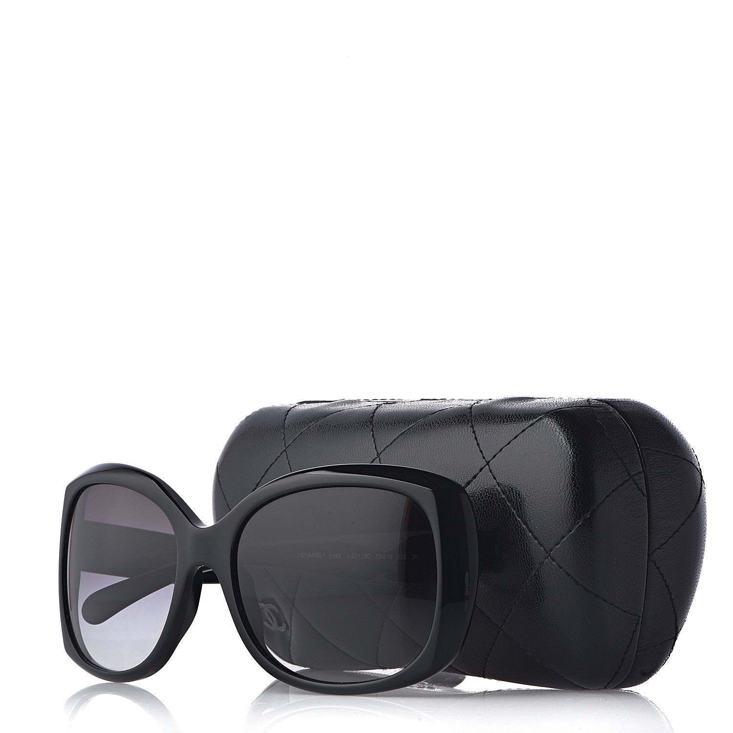 Chanel CC Sunglasses 5183 Black 9 of 9