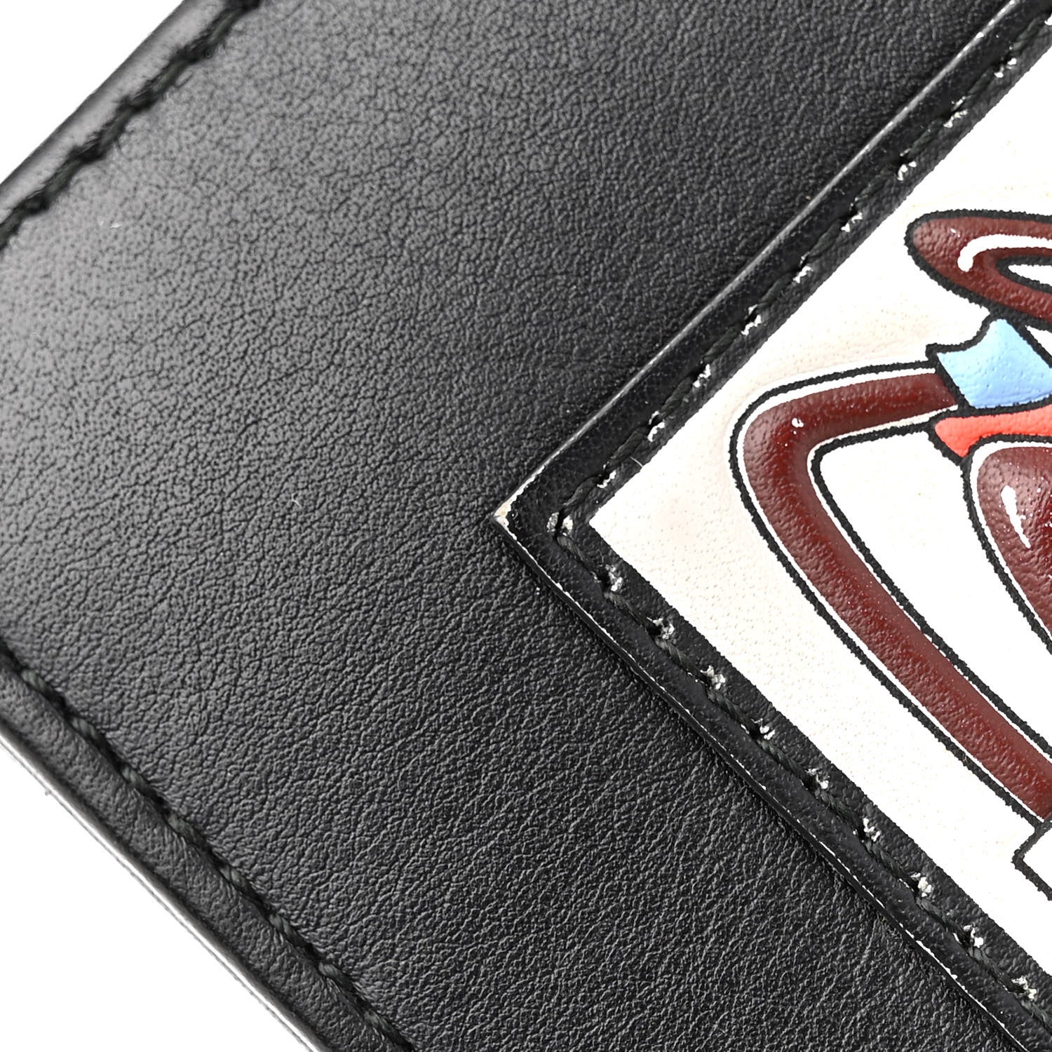 Christian Dior Calfskin Paradise Diorama Croisiere Chain Wallet Black 15 of 15