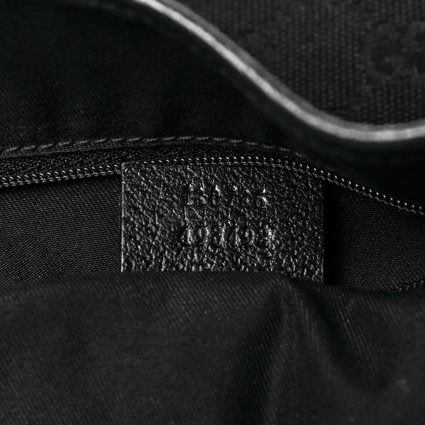 Monogram Medium Abbey Shoulder Bag Black