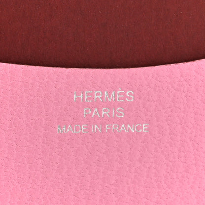 Hermes Chevre Mysore Globe Trotter Agenda Cover PM 5P Pink 6 of 8