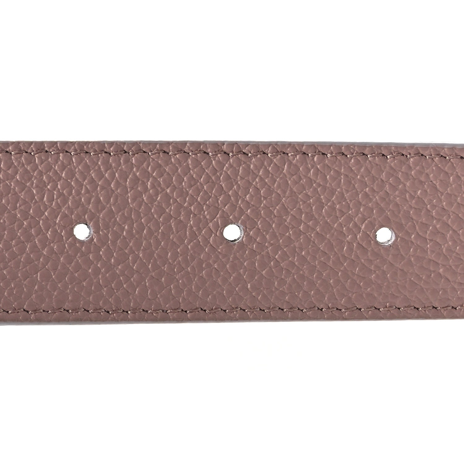 Louis Vuitton Taurillon Calfskin LV Initiales Reversible Belt 80 32 White Pink 6 of 7