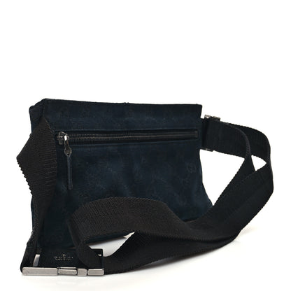 Gucci GG Monogram Double Pocket Belt Bag Black 3 of 12