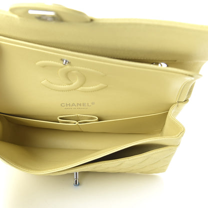 Chanel Caviar Quilted Medium Double Flap Light Yellow 5 of 11