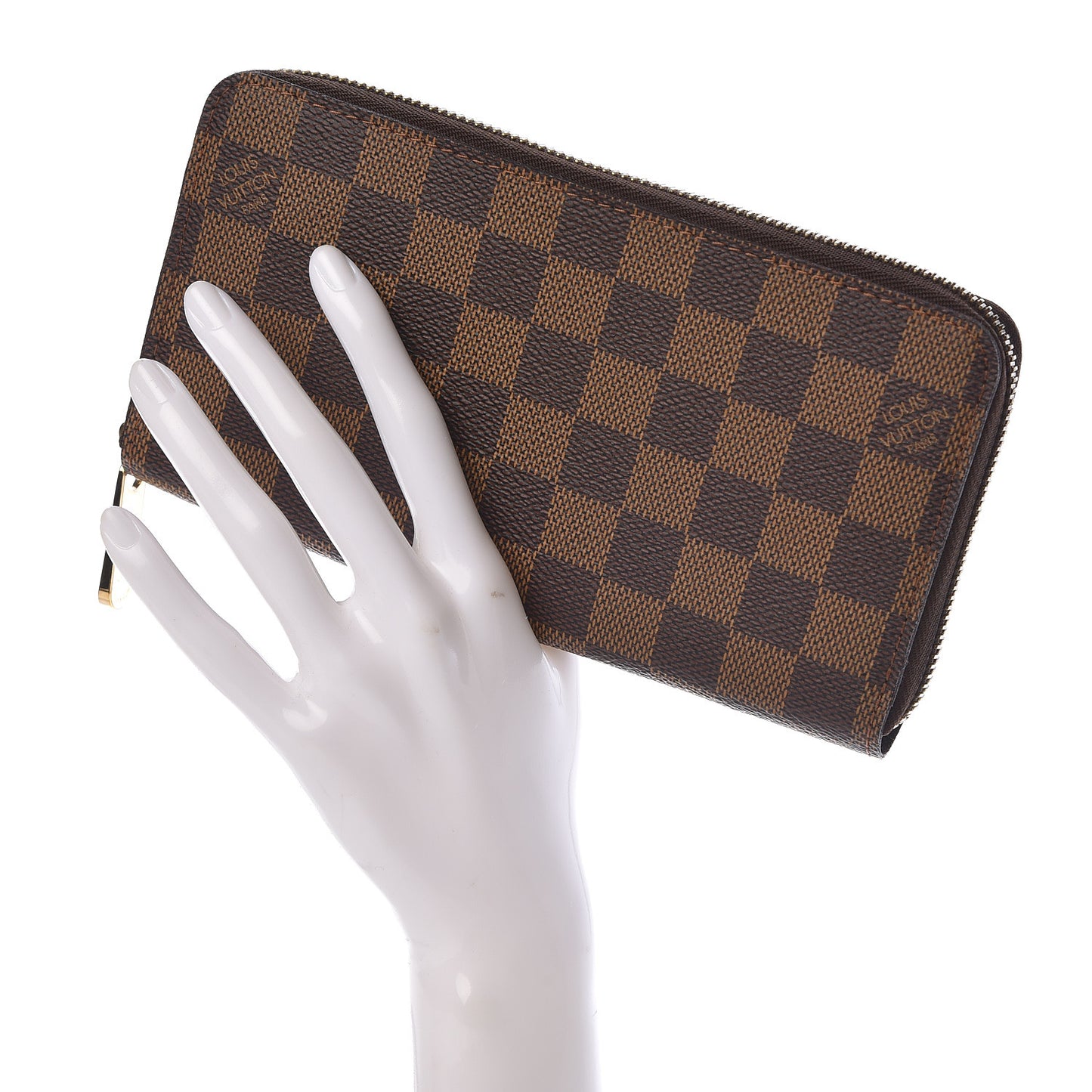 Damier Ebene Zippy Wallet